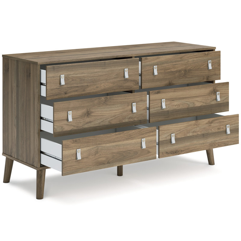 Signature Design by Ashley Aprilyn 6 Drawer 59" W Double Dresser